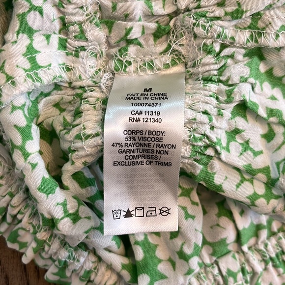 Garage Milena Shirred Top Medium NWT - Picture 6 of 7